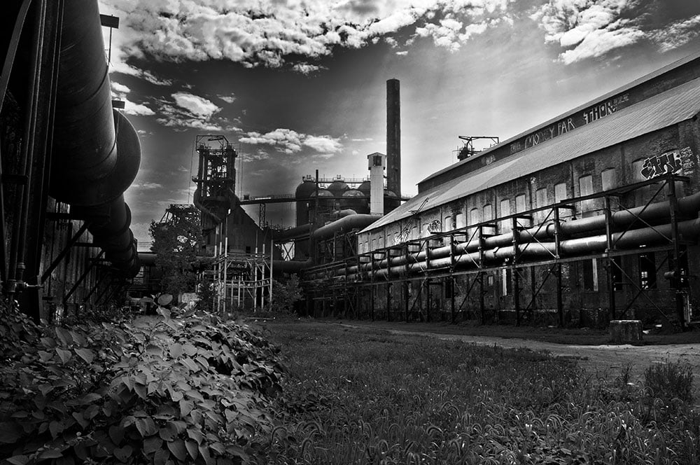 Carrie Furnace Sunlight