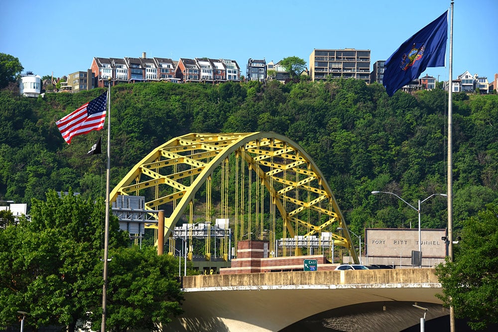 Fort Pitt Tunnel Entrance Shutterstock