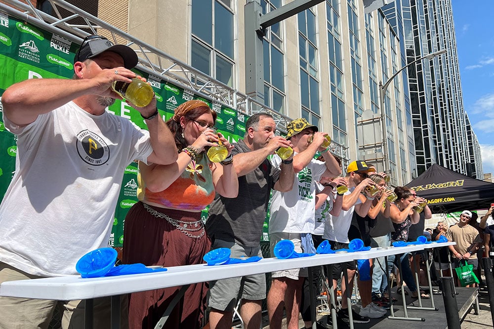 Picklesburgh Pickle Juice Competition