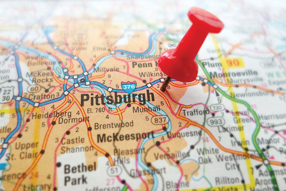 Pittsburgh Map