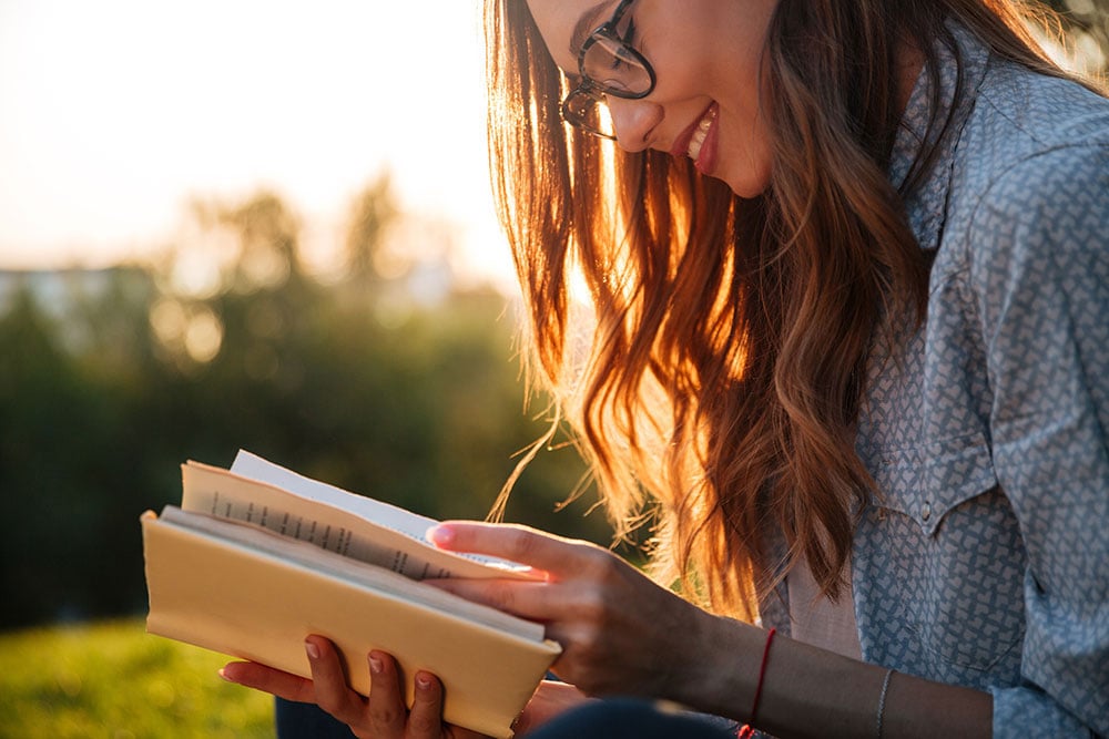 Shutterstock Woman Reading Book